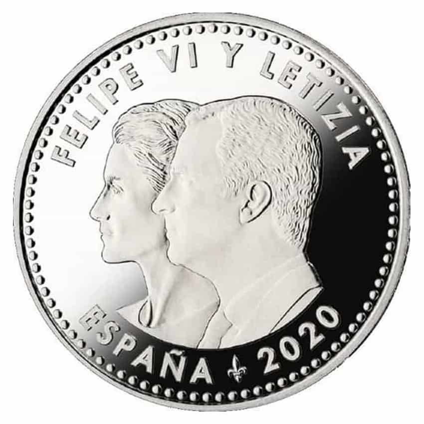 España 2020. 30€. Plata. Héroes del Covid-19 (BU) - P-267