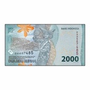 Indonesia 2020. 2000 rupees (UNC) - P#163