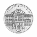 Slovakia 2020. €10. Slovak National Theatre. SILVER (BU) UC#224