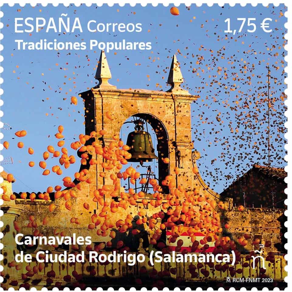 Spain 2023. Popular traditions. Carnival Ciudad Rodrigo (MNH) FE#6301