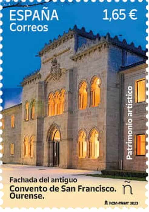 Spain 2023. Artistic Heritage. Convent of San Francisco (MNH) FE#6311