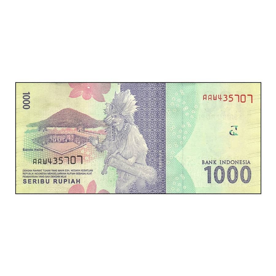 Indonesia 2017 [BLL] 1.000 Rupias. Tjut Meutia (SC)