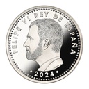 España 2024 [MND] 40€ Plata. X Aniversario proclamación Felipe VI (SC)