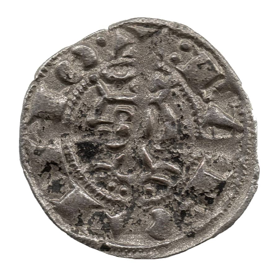 Reino de Aragón 1213-1276 [MND] 1 dinero Plata. Jaime I (BC)