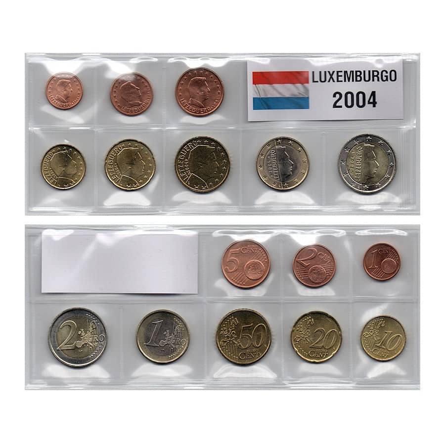 Luxemburgo 2004 [MND] Serie Completa 8 monedas (SC)