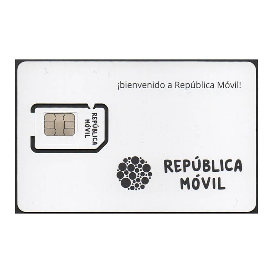 España [TTF] Sim REPUBLICA MOVIL Nueva. Chip 47. G&D (N)