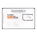 España [TTF] Sim ORANGE Nueva. Lo último 4G. Sim Contrato (N)