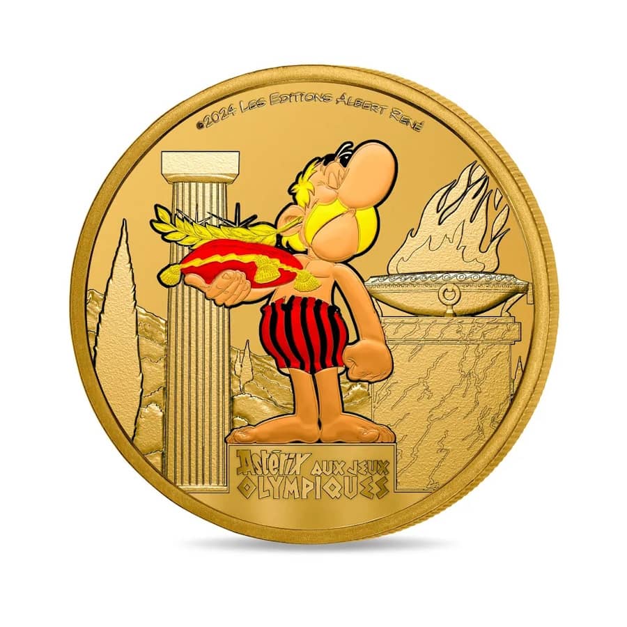 Francia 2024 [MDL] Medalla Asterix en los Juegos Olímpicos (N)