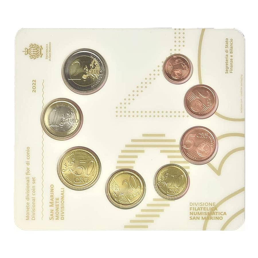 San Marino 2022 [MND] Set Moneda Divisionaria (FDC)