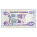 Zambia 1991 [BLL] 1 kwacha. Presidente Kenneth Kunda (SC)