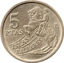 España 1997 [MND] 5 pesetas. Menorca. Juan Carlos I (EBC)