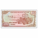 Vietnam 1987. 200 Dong Type B (UNC) - P-100c