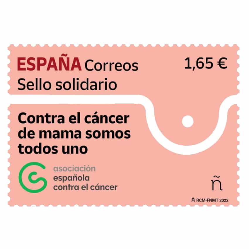 España 2022, Cáncer de mama (MNH) - COLNET 22.10.19