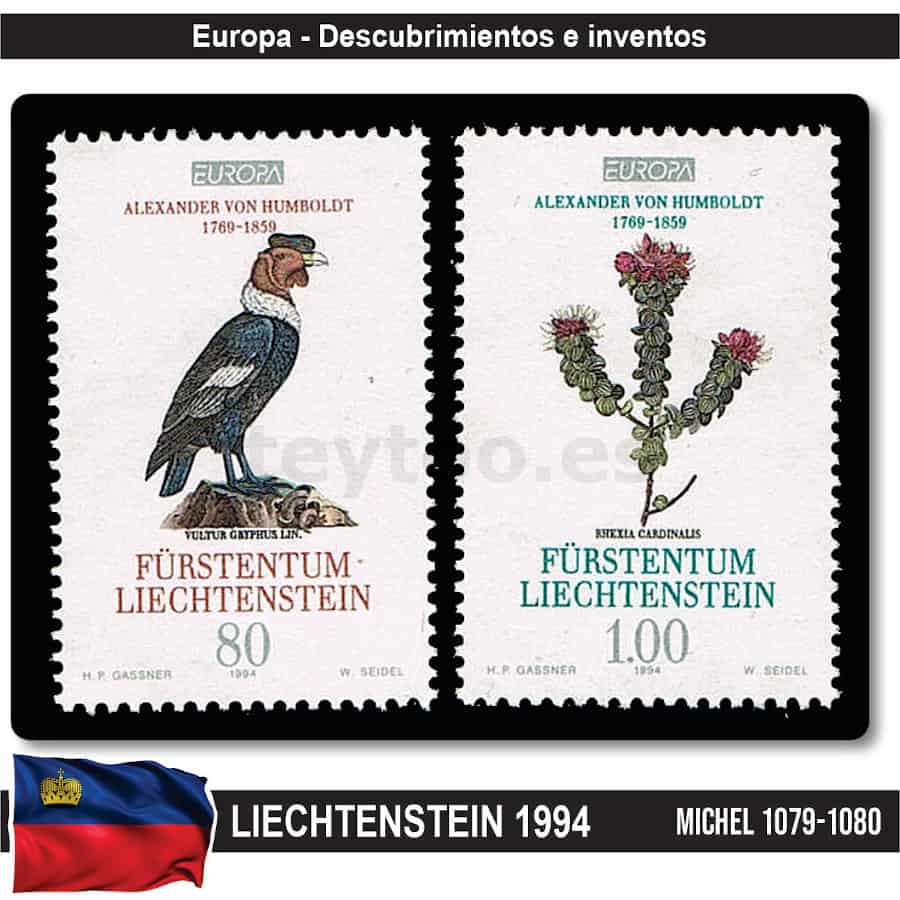 Liechtenstein 1994. Europa (MNH) MI#1079-1080