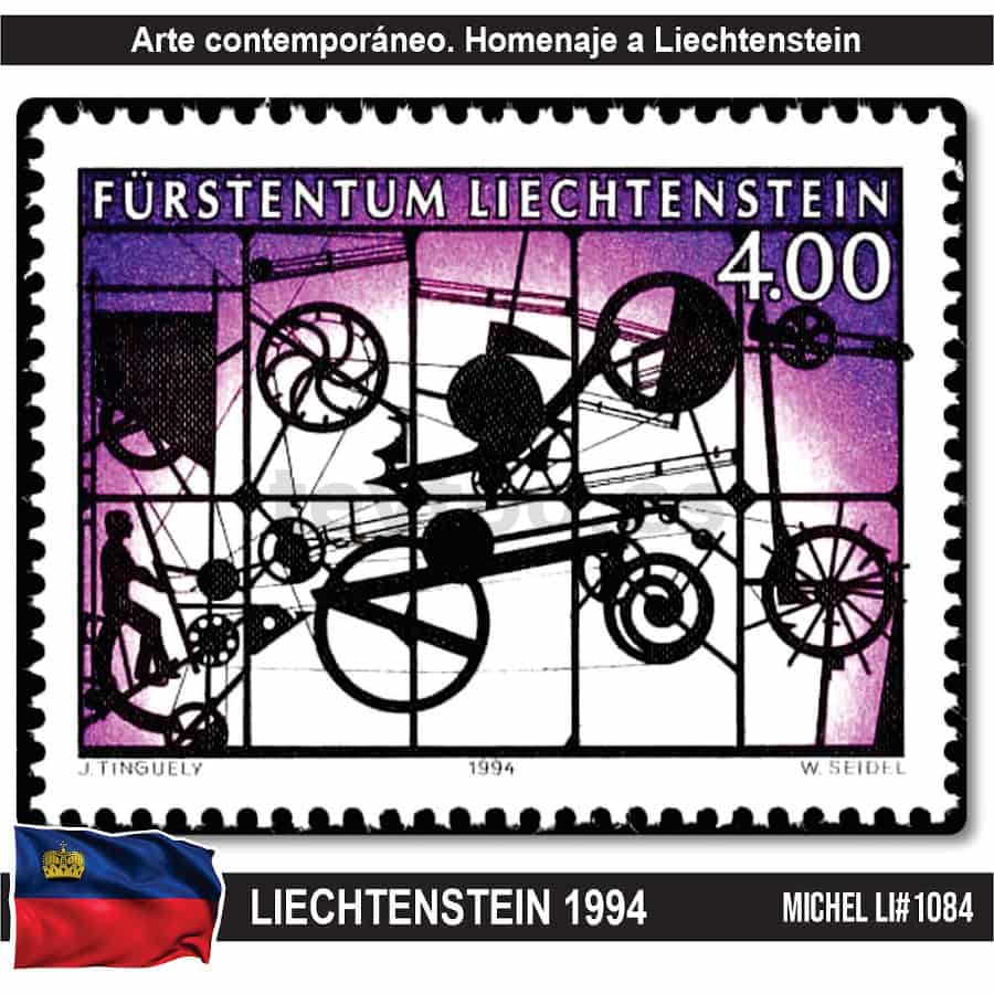 Liechtenstein 1994. Arte contemporáneo. Homenaje a Liechtenstein (MNH) MI#1084