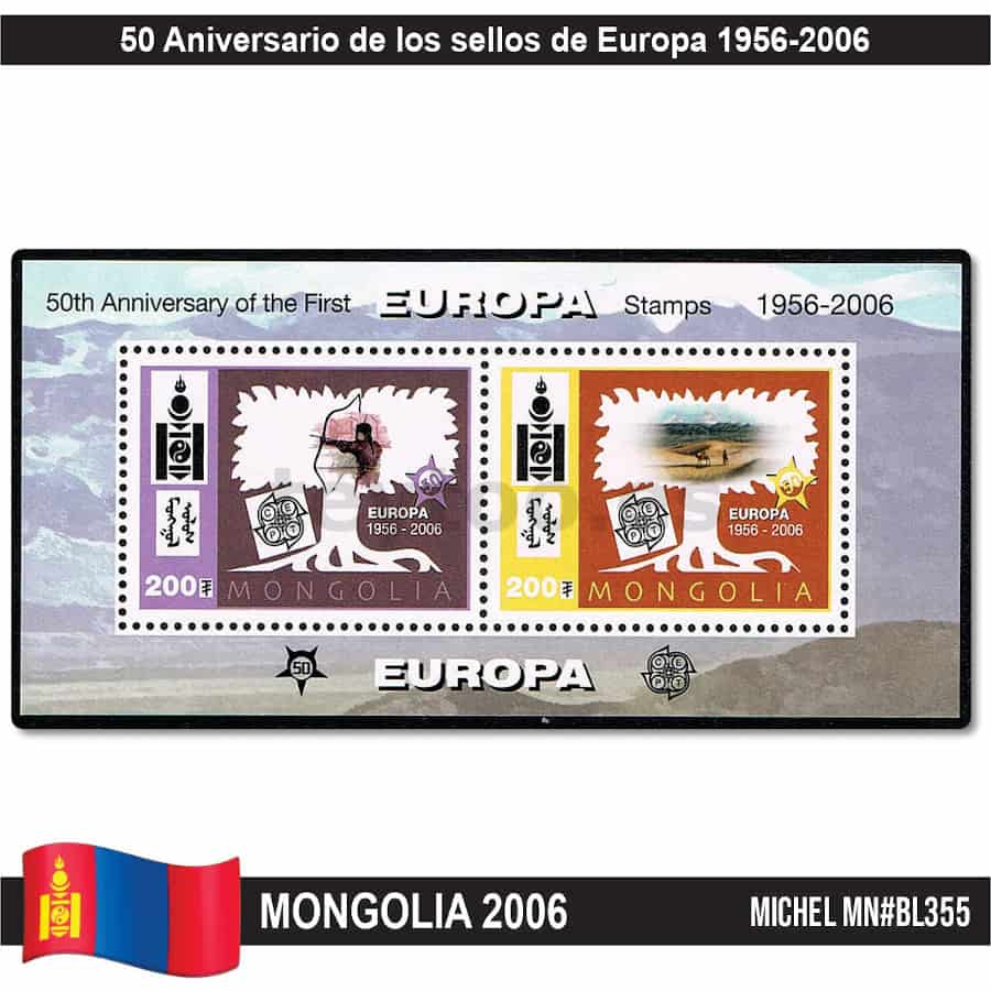 Malta 2006. HB 50 años de sellos de Europa (MNH) MI#BL32 (copia)