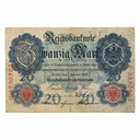 Alemania 1908. 20 Marcos (VF) - WPM P-31