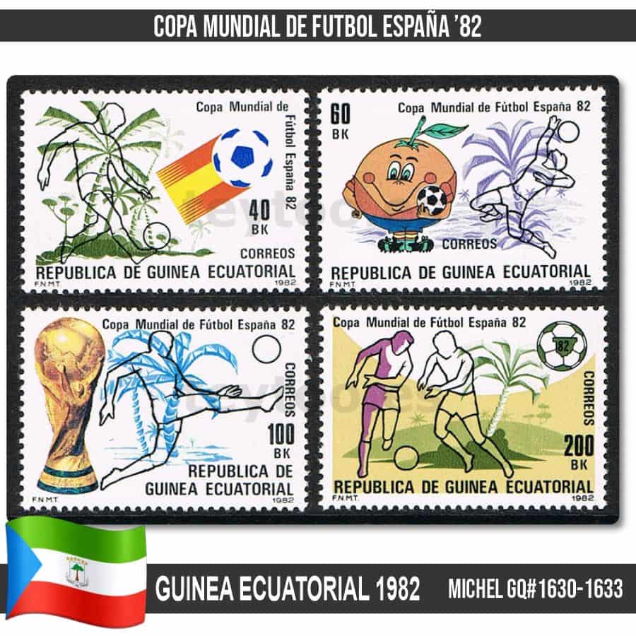 Equatorial Guinea 1982. Soccer World Cup Spain 82 (MNH) MI#1630-1633