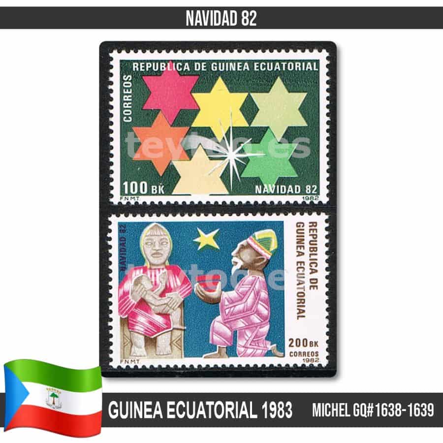 Equatorial Guinea 1983. Christmas 82 (MNH) MI#1638-1639