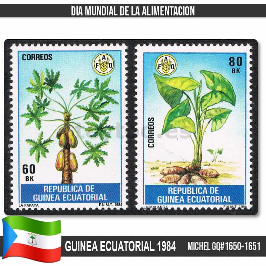 Equatorial Guinea 1984. World Food Day (MNH) MI#1650-1651