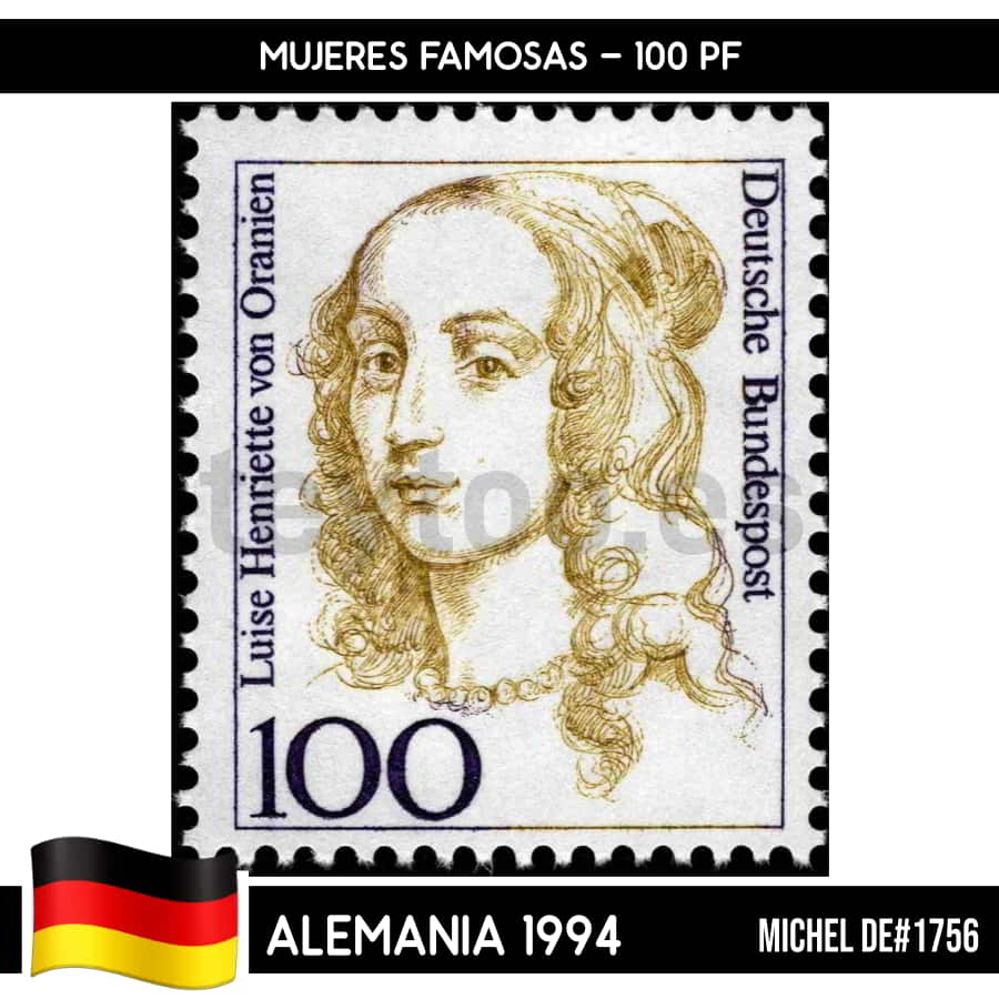 Germany 1994. Famous Women (U) MI#1756