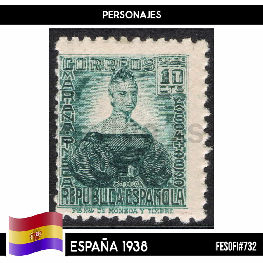 España 1938. Autogiro de La Cierva (MNH) FE#769 (copia)