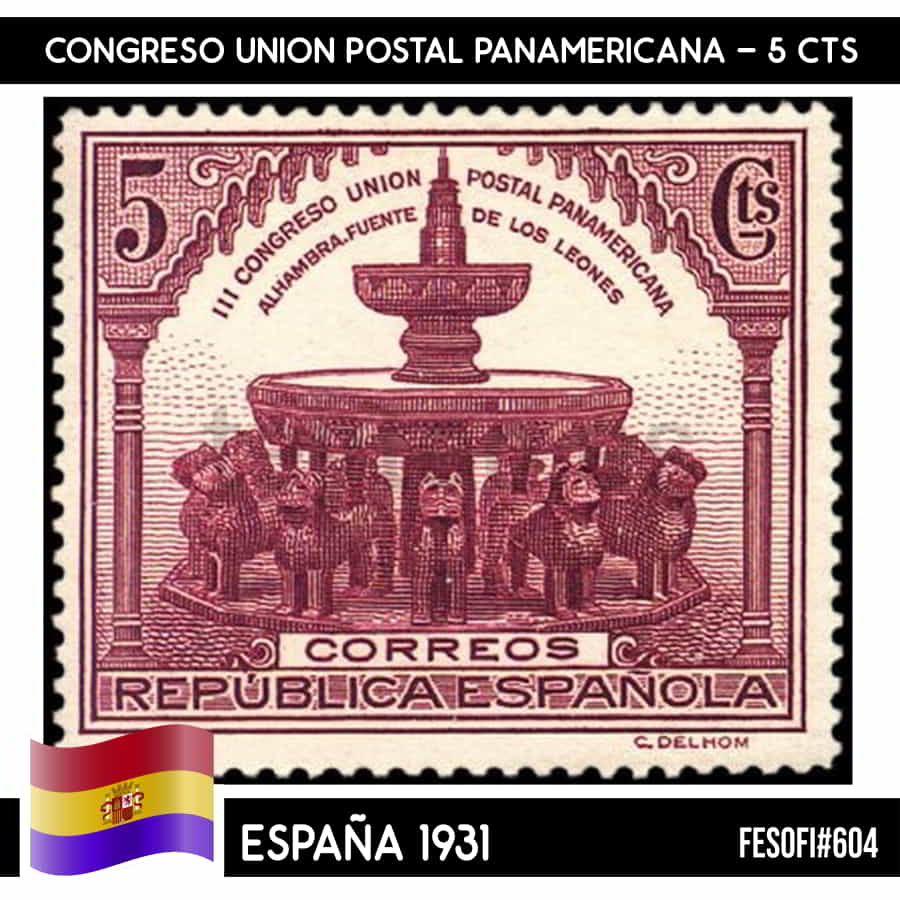 España 1931. Alfonso XIII sobreimpreso, 10 cts (MNH) FE#593 (copia)