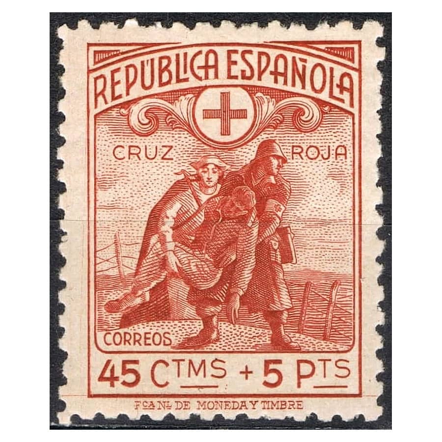 Espanha 1938 [SLL] Pro Cruz Vermelha Espanhola (MNH)