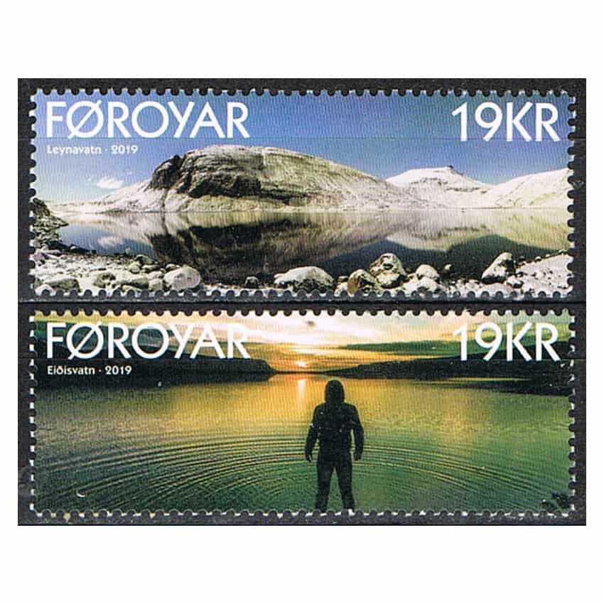 Islas Feroe 2019. Lagos de las islas (MNH) - SCOTT 726-727