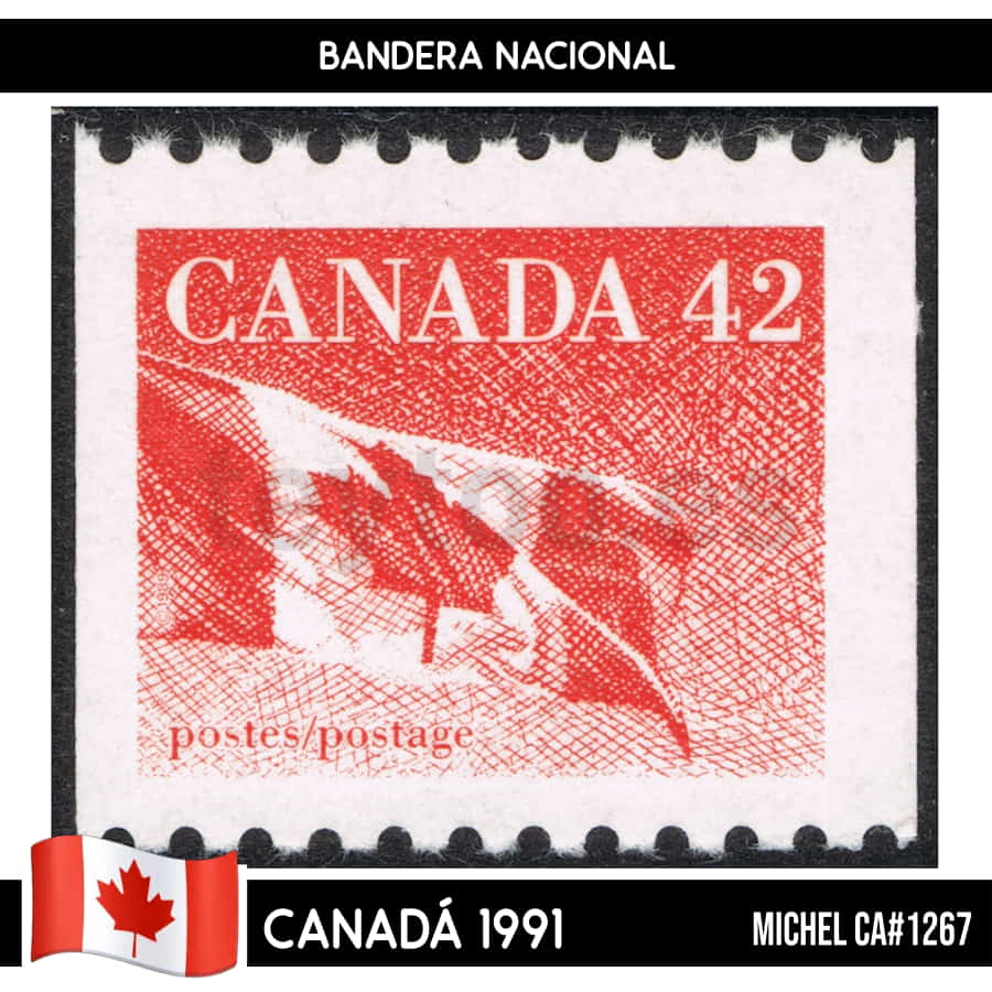 Canadá 1991. Bandera de Canadá (MNH) MI#1267