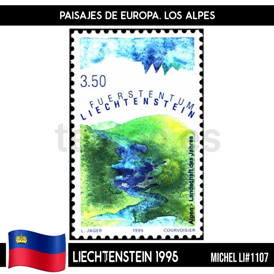 Liechtenstein 1995. The Alps. European Landscape of the Year (MNH) MI#1107