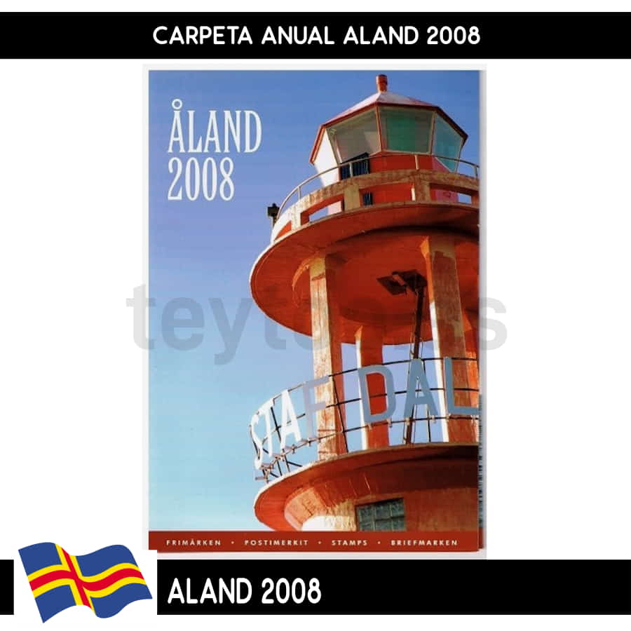 Aland 2008. Annual Folder 2008 (MNH) C0#ANC2008