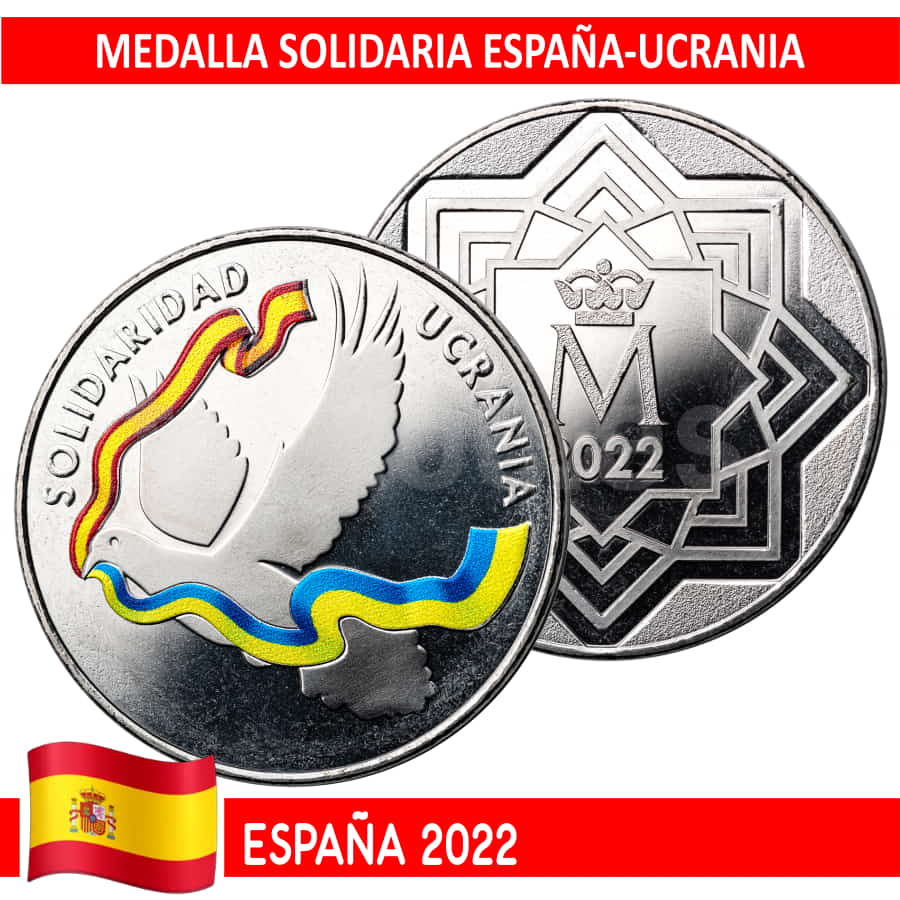 España 2022. Medalla Solidaridad Ucrania-España (N)