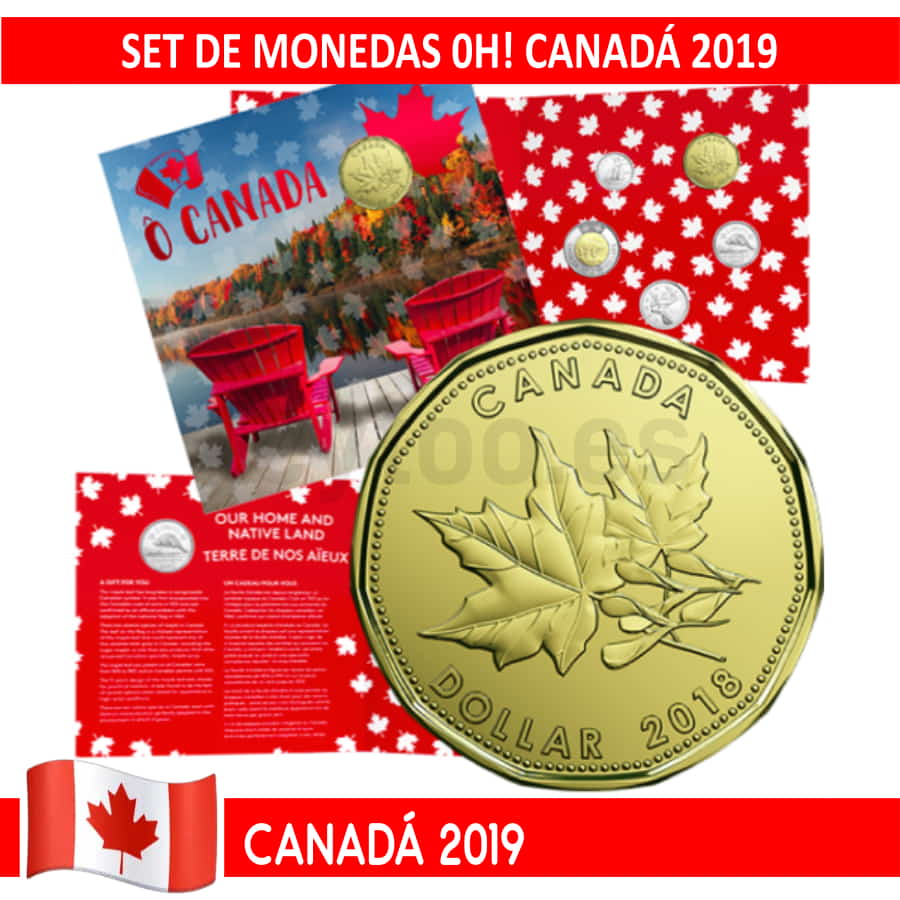 Canadá 2019. Set Oh! Canadá 2019 (BU)