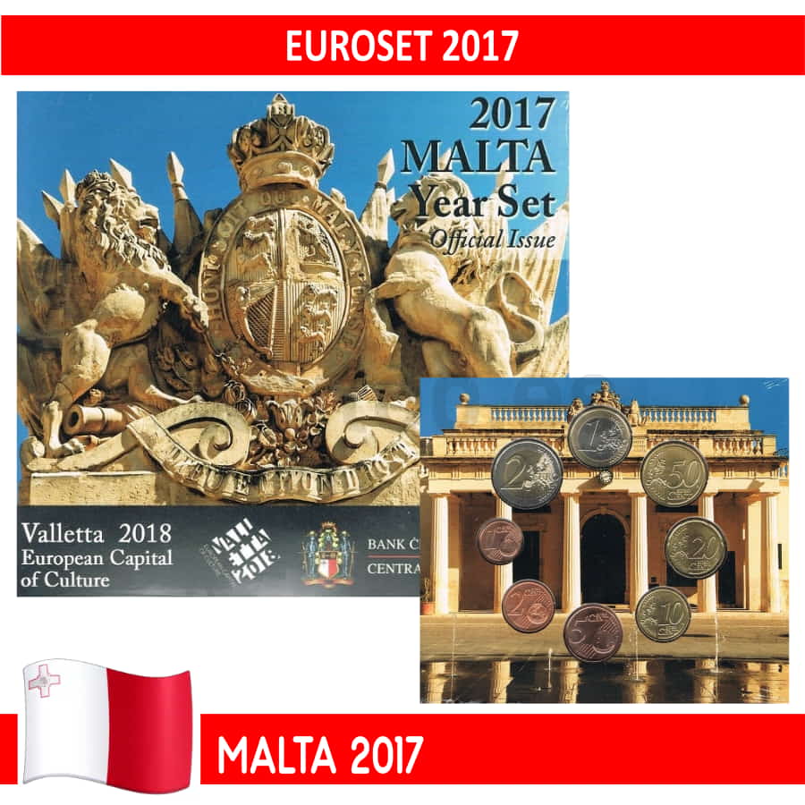 Malta 2017. Annual Set (BU) WCC#MS37