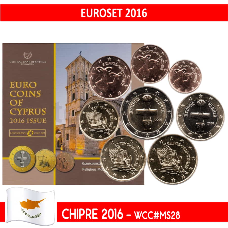 Chipre 2016. Euroset 2016 (BU) WCC#MS28