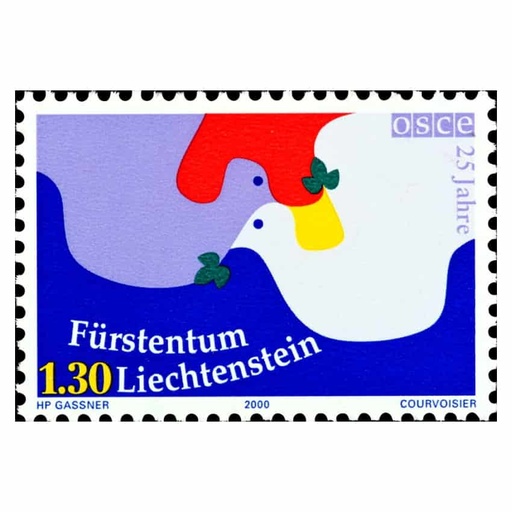 Liechtenstein 2000. Aniversario de la OSCE (MNH) - SCOTT 1189