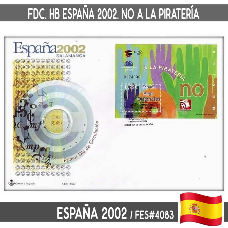 España 2002. FDC HB España 2002. Salamanca (N) FES#4085 (copia)