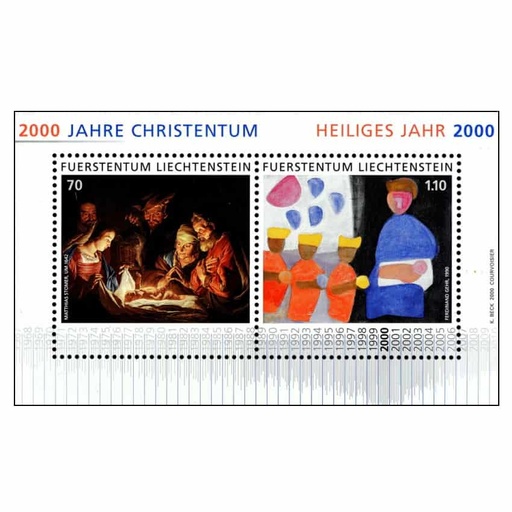 Liechtenstein 2000, HB Nuevo Milenio (MNH) - SCOTT 1163