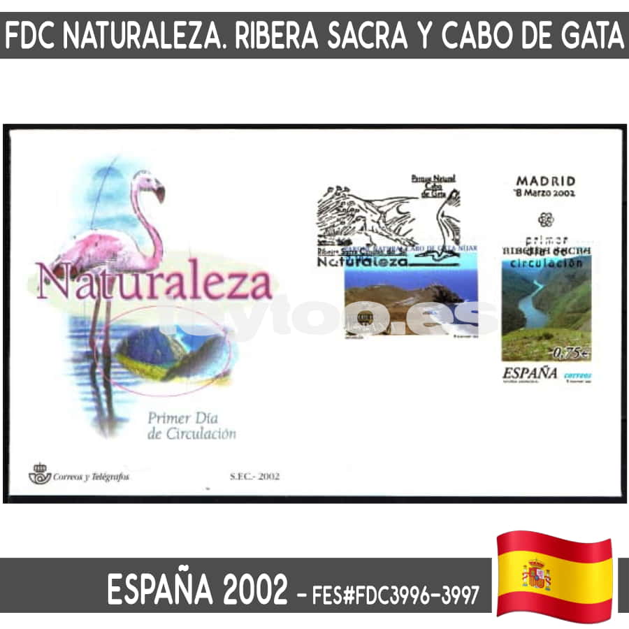 España 2002. FDC Centenarios. Padre Piquer (N) FES#3990 (copia)