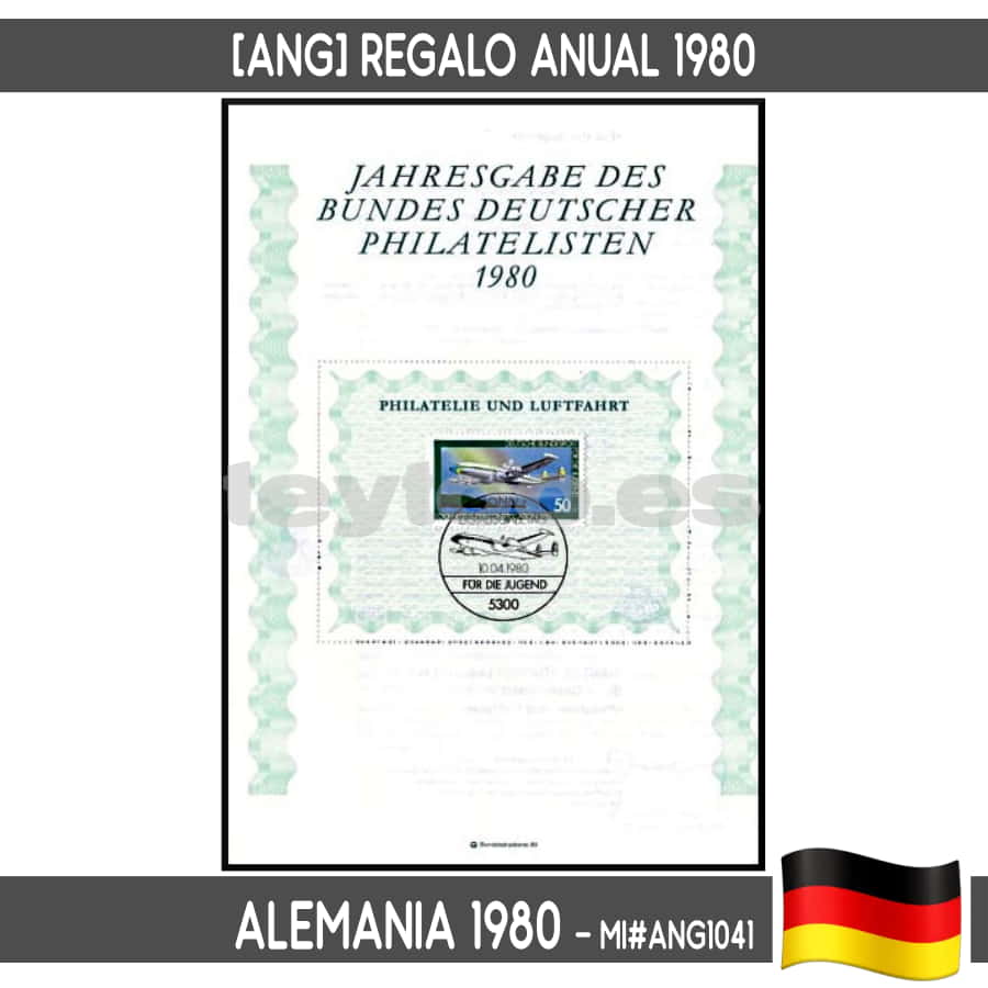 Alemania 1980. [ANG] Regalo Anual (N) MI#ANG1041