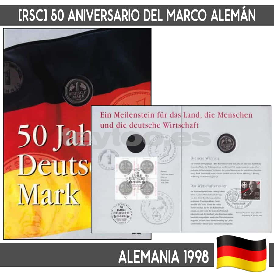 Alemania 1998. [RSC] 50 Aniversario del Marco alemán (N) MI#1996