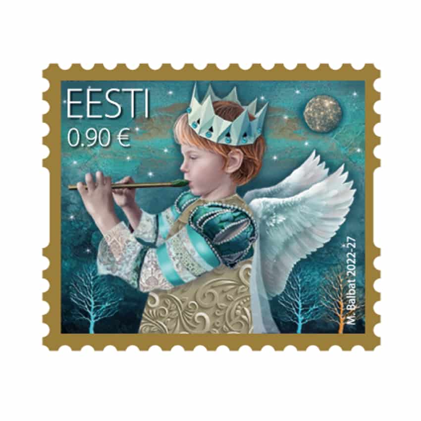 Estonia 2022. Christmas €0.90 (MNH) - COLNET 22.10.20-01