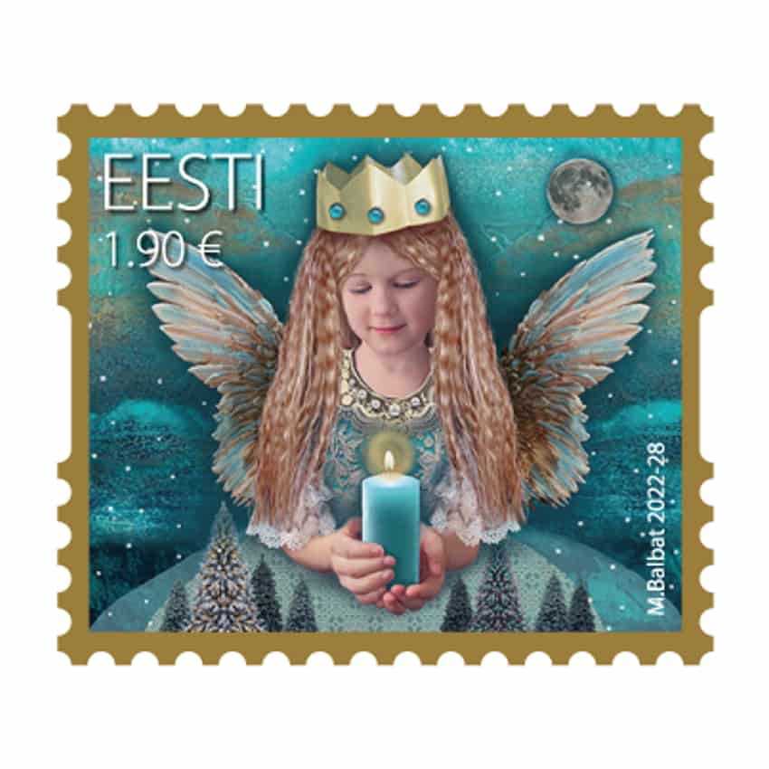 Estonia 2022. Christmas €1.90 (MNH) - COLNET 22.10.20-02