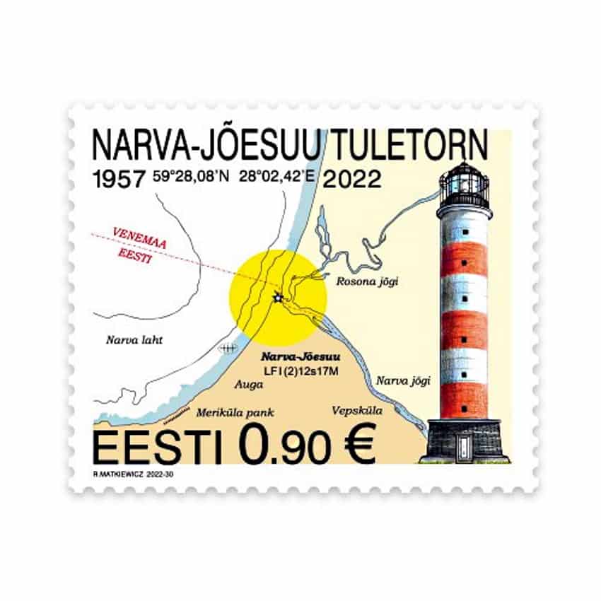 Estonia 2022. Faro de Narva-Jõesuu (MNH) - COLNET 22.10.27