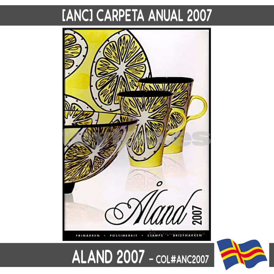 Aland 2007. [ANC] Annual Folder 2007 (MNH) COL#ANC2007