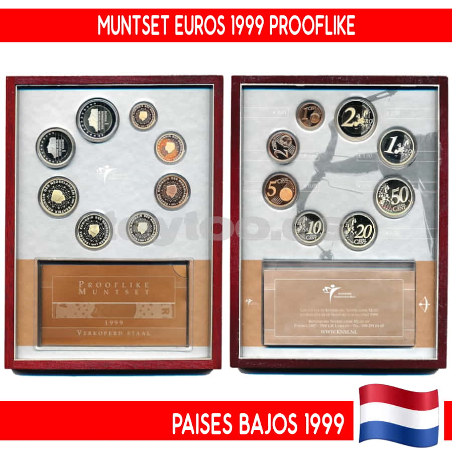 Paises Bajos 1999. Prooflike (FDC) WCC#PL1