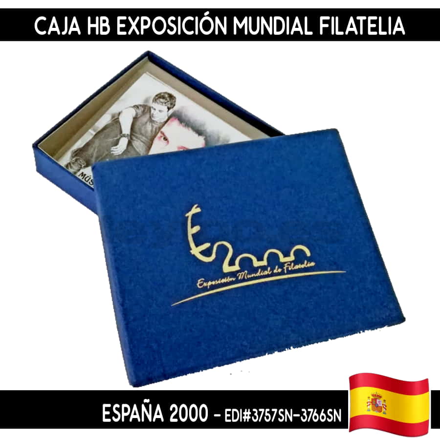 Spain 2000. HB Imperforate World Exhibition (MNH) EDI#3757SN-3766SN