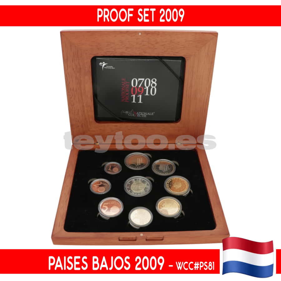 Netherlands 2009. PROOF Set 2009 (PROOF) WCC#PS81