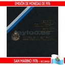 San Marino 1976. Annual Coin Issue (BC) WCC#MS8